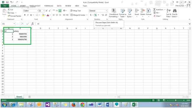 Your file created with your table name